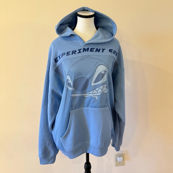 Disney Stitch Men's Knit Hoodie - Picture 3 of 7